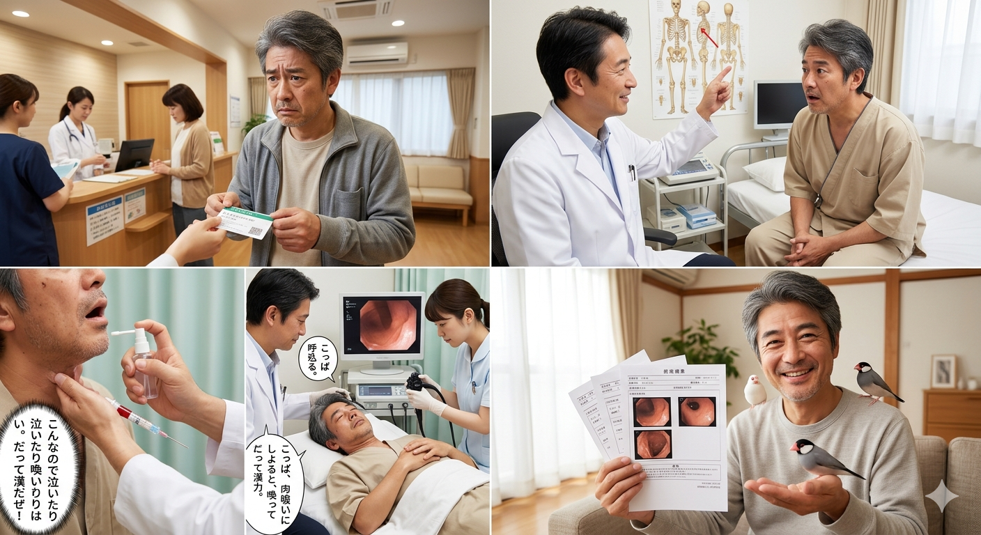 【胃カメラ体験記】みぞおちのシコリに震えたアラフィフ。決死の覚悟で挑んだ結果！